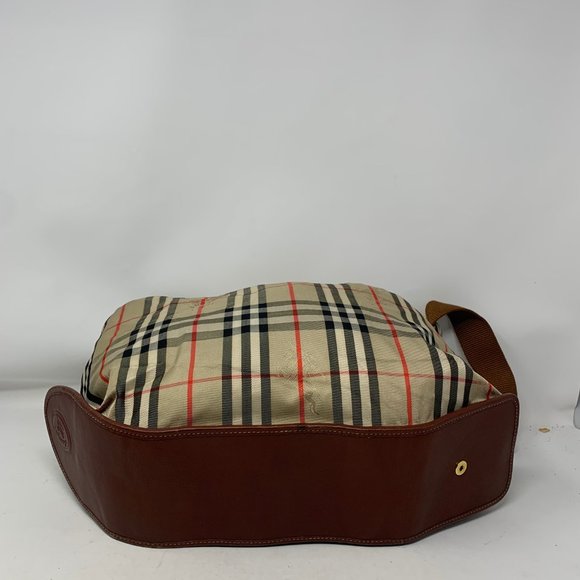 BURBERRY Multi Fabric Shoulder Bag authentic - Picture 6 of 8